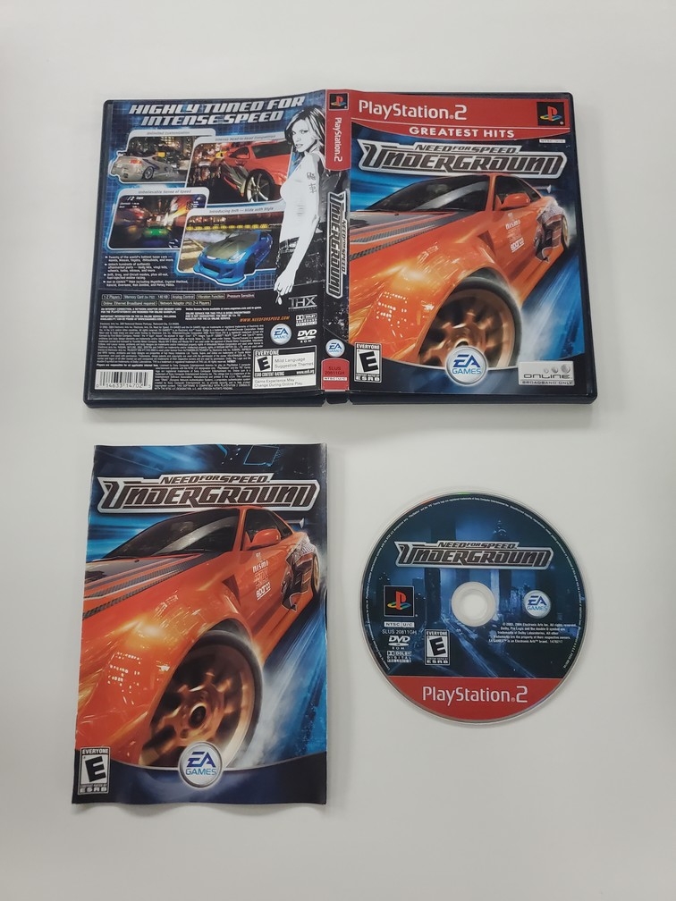 Need for Speed: Underground (Greatest Hits) (CIB)