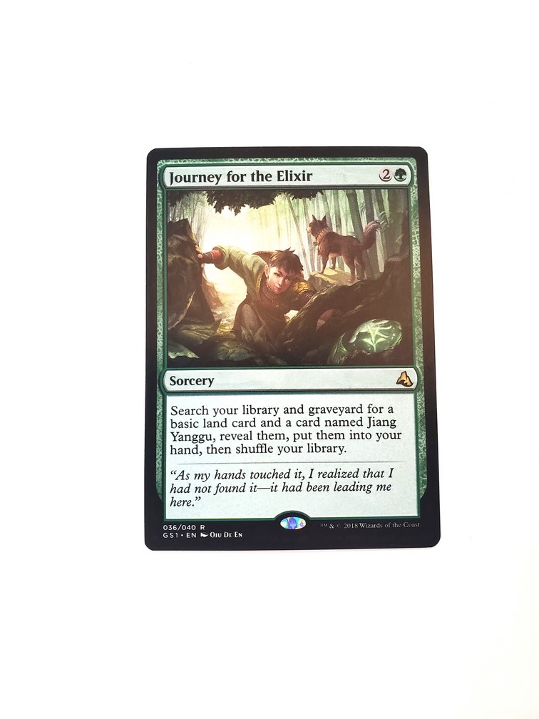 Journey for the Elixir