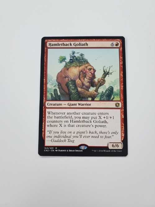 Hamletback Goliath