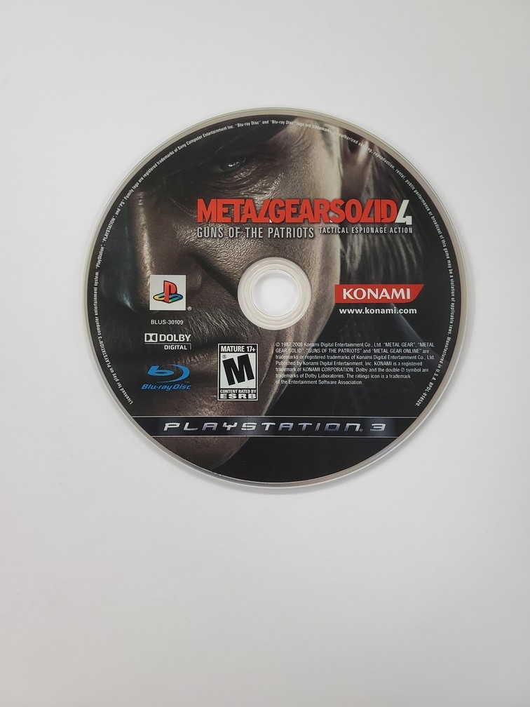 Metal Gear Solid 4: Guns of the Patriots (C)