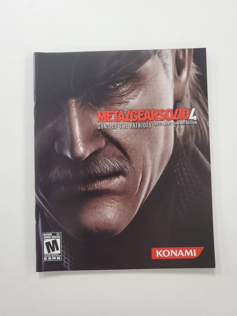 Metal Gear Solid 4: Guns of the Patriots (I)
