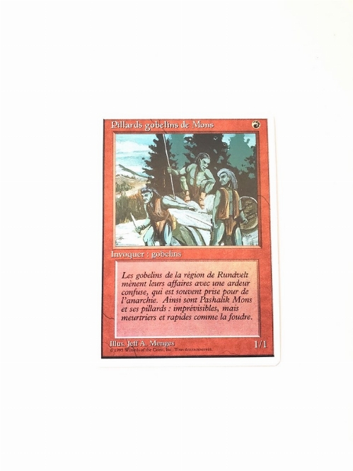 Mons's Goblin Raiders (Francaise)