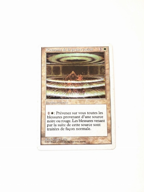 Greater Realm of Preservation (Francaise)