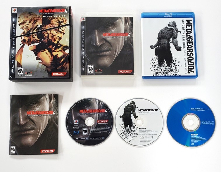 Metal Gear Solid 4: Guns of the Patriots [Limited Edition] (CIB)