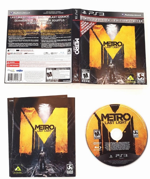 Metro: Last Light (Limited Edition) (CIB)