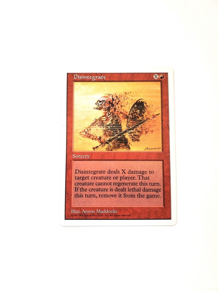Disintegrate