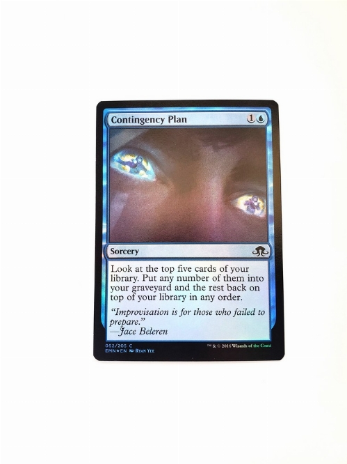 Contingency Plan (Foil)