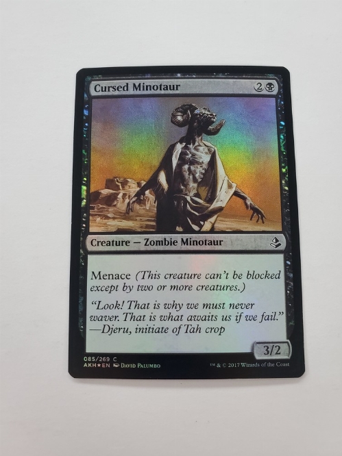 Cursed Minotaur (Foil)