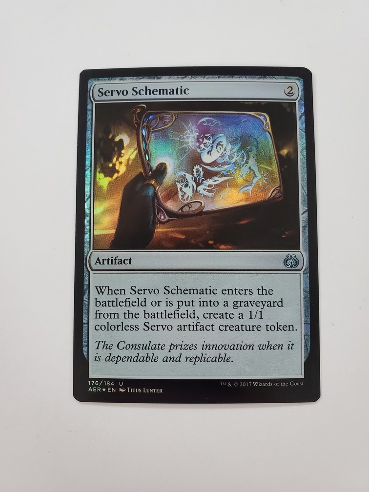 Servo Schematic (Foil)