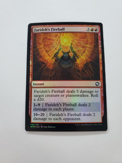 Farideh's Fireball (Foil)