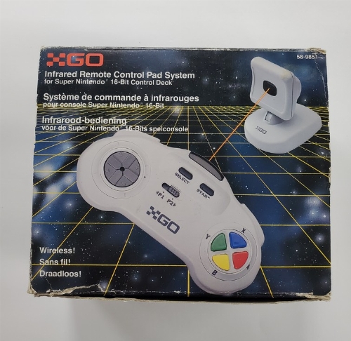Super Nintendo GO Infrared Remote Control Pad System (CIB)