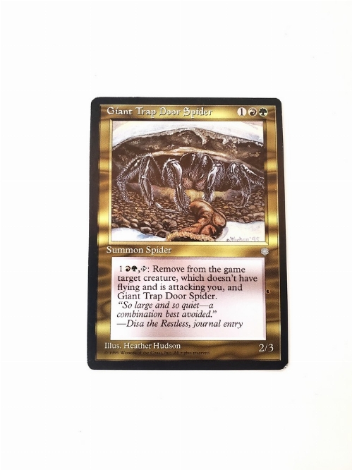 Giant Trap Door Spider