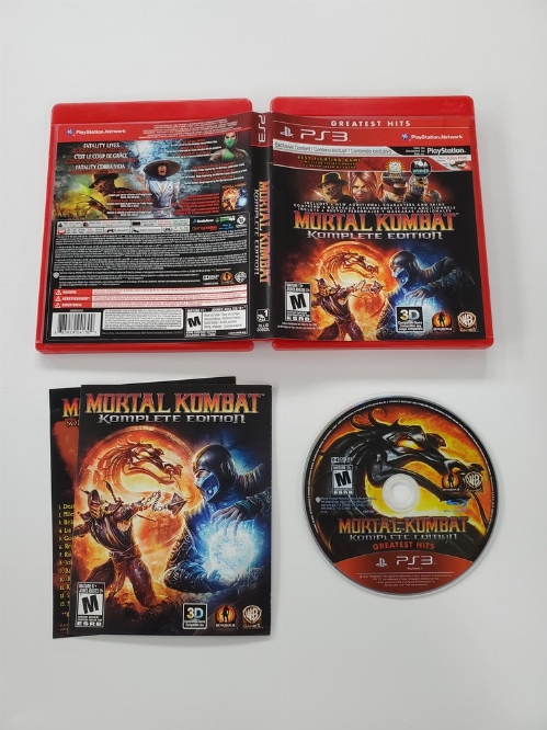 Mortal Kombat [Komplete Edition] (Greatest Hits) (CIB)