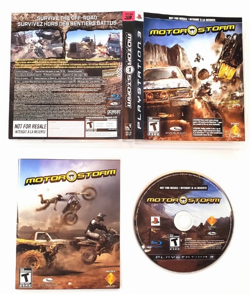 MotorStorm (Not for Resale) (CIB)
