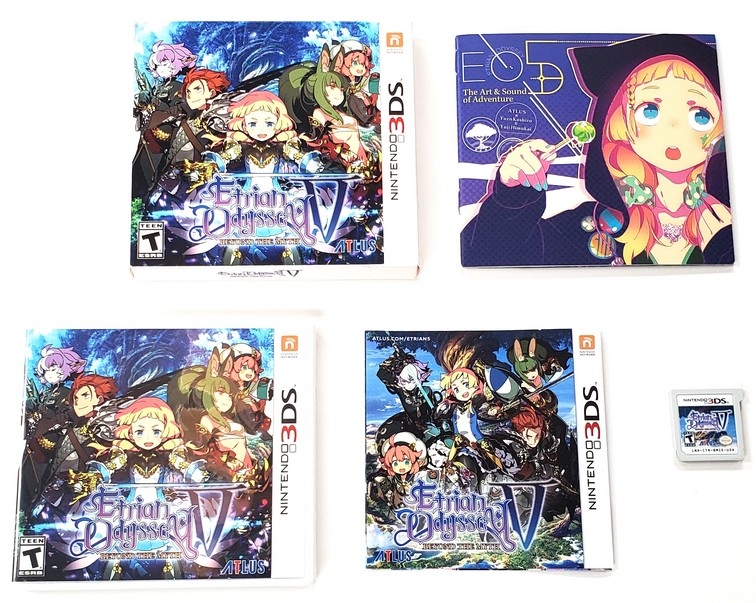 Etrian Odyssey V: Beyond The Myth [Launch Edition] (CIB)