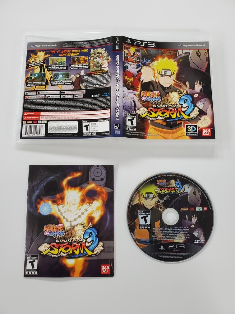 Naruto Shippuden: Ultimate Ninja Storm 3 (CIB)