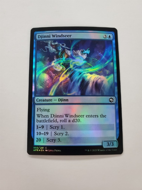 Djinni Windseer (Foil)