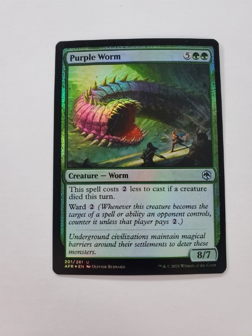 Purple Worm (Foil)