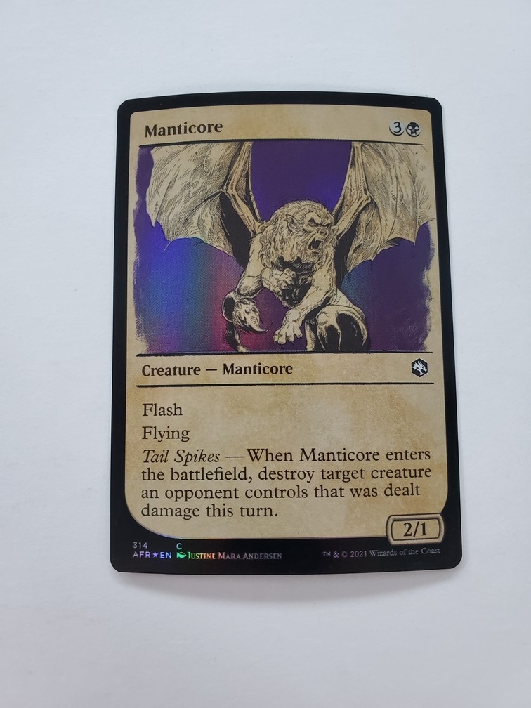 Manticore (Showcase) (Foil)