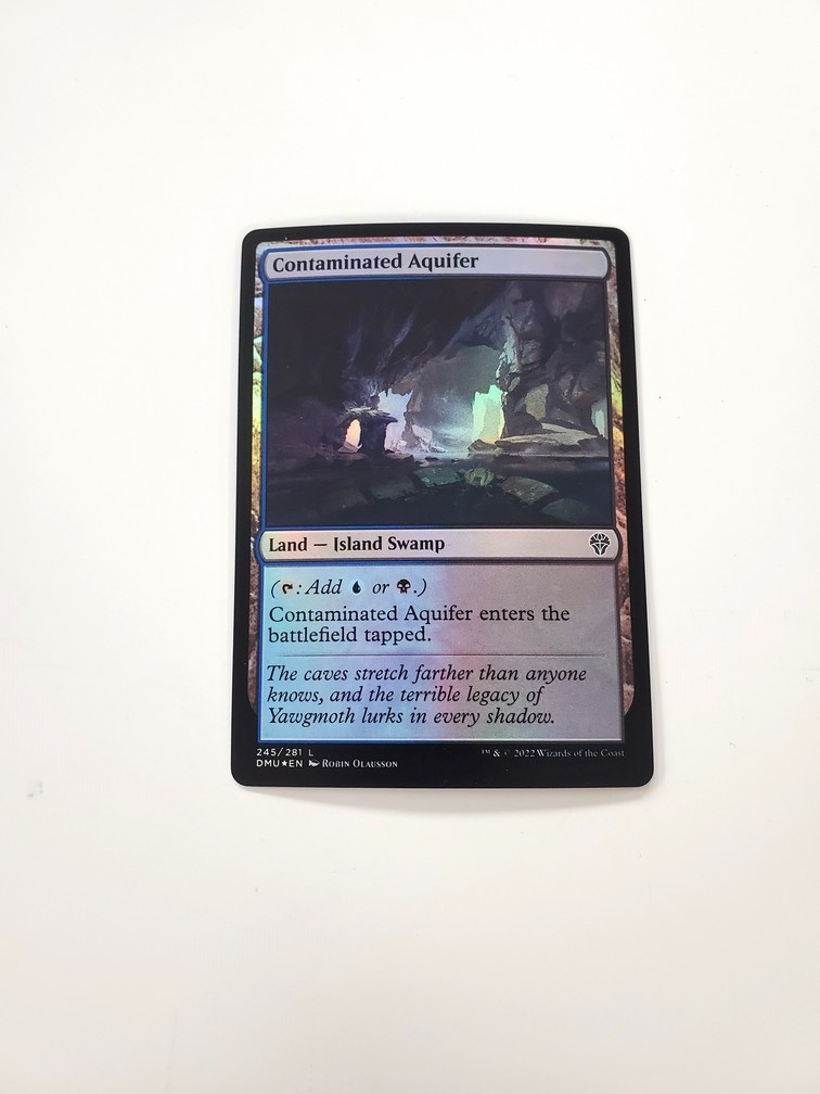 Contaminated Aquifer (Foil)