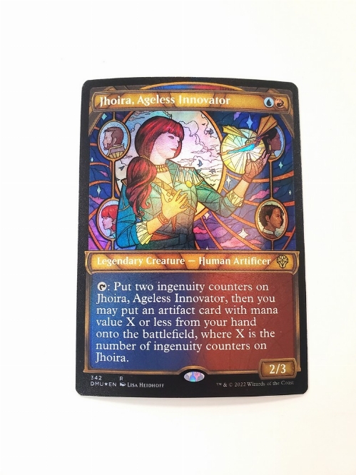 Jhoira, Ageless Innovator (Showcase) (Textured Foil)