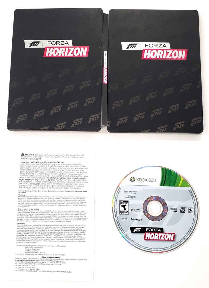 Forza: Horizon (Steelbook Edition) (CIB)