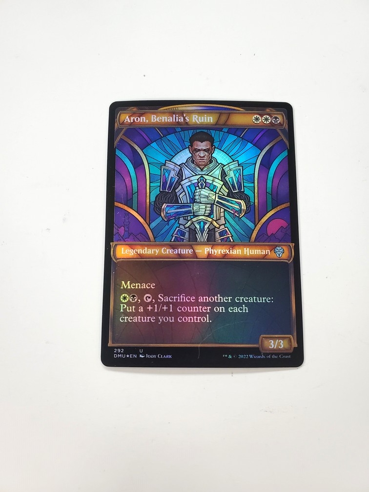 Aron, Benalia's Ruin (Showcase) (Foil)