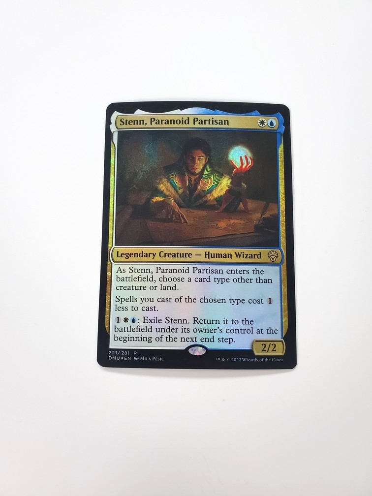 Stenn, Paranoid Partisan (Foil)