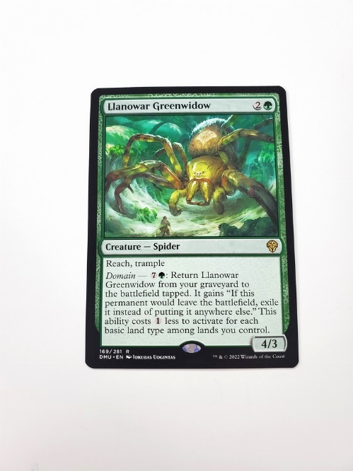 Llanowar Greenwidow