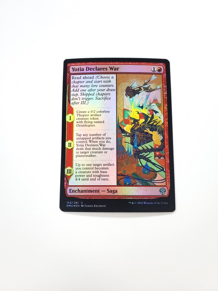 Yotia Declares War (Foil)