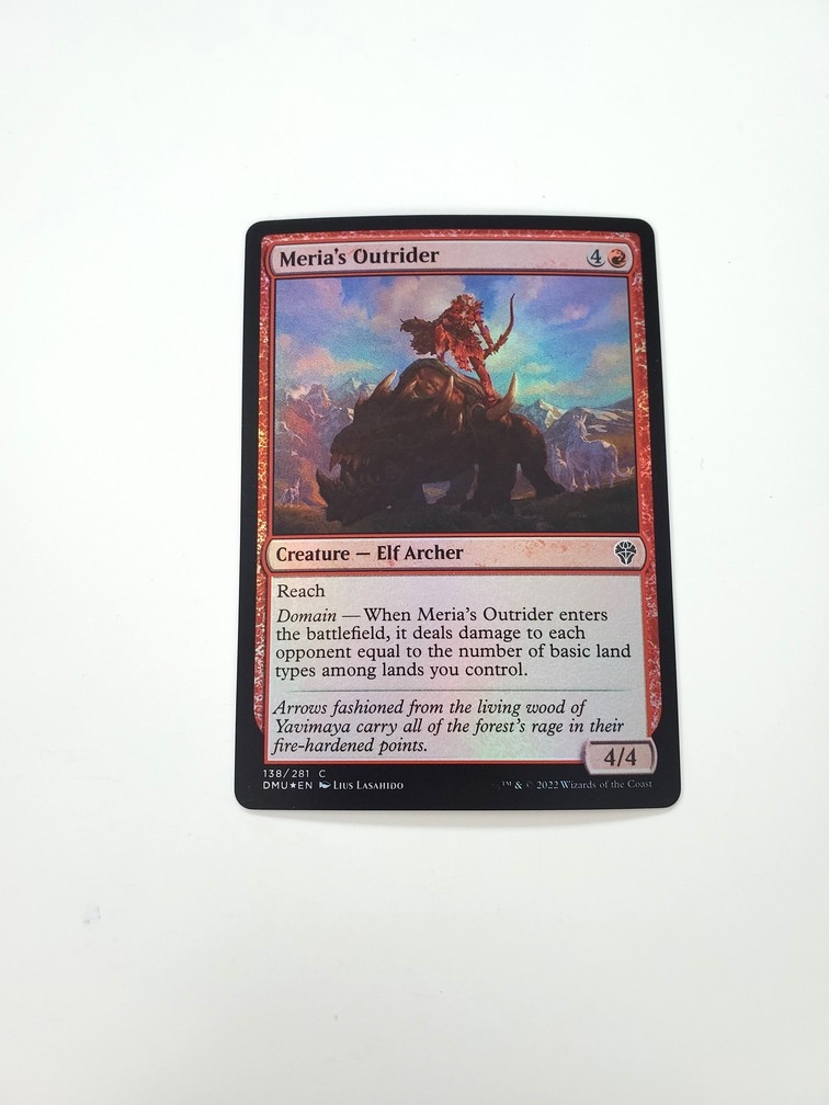 Meria's Outrider (Foil)