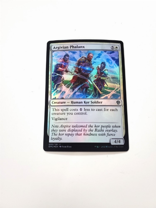 Argivian Phalanx (Foil)