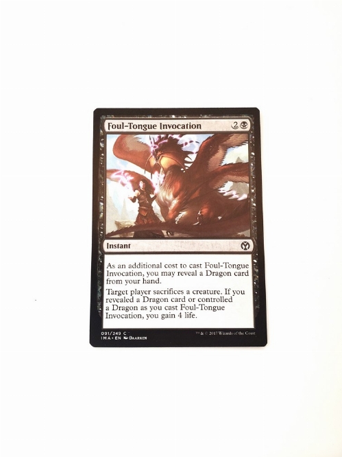 Foul-Tongue Invocation