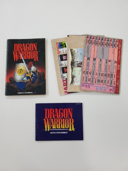 Dragon Warrior + Maps/Explorer's Handbook (I)
