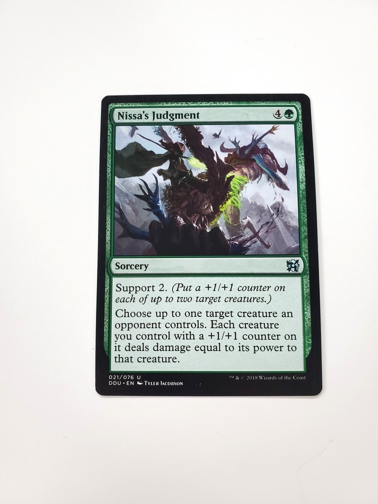 Nissa's Judgment