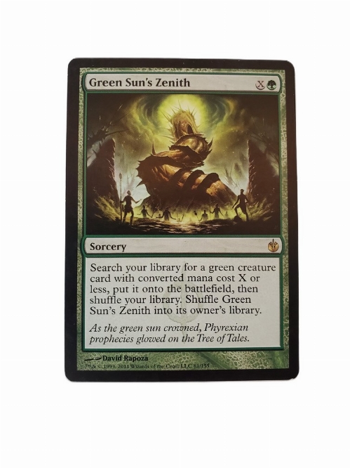 Green Sun's Zenith
