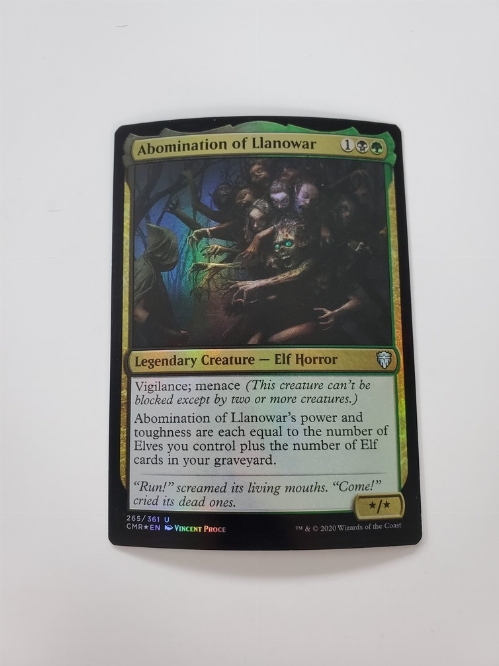 Abomination of Llanowar (Foil)