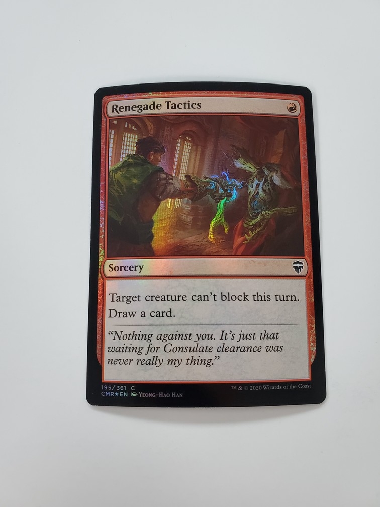 Renegade Tactics (Foil)