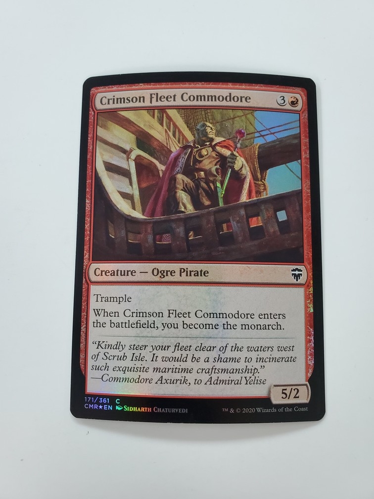 Crimson Fleet Commodore (Foil)