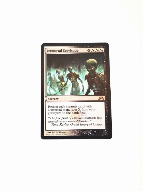 Immortal Servitude