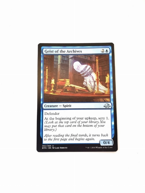 Geist of the Archives