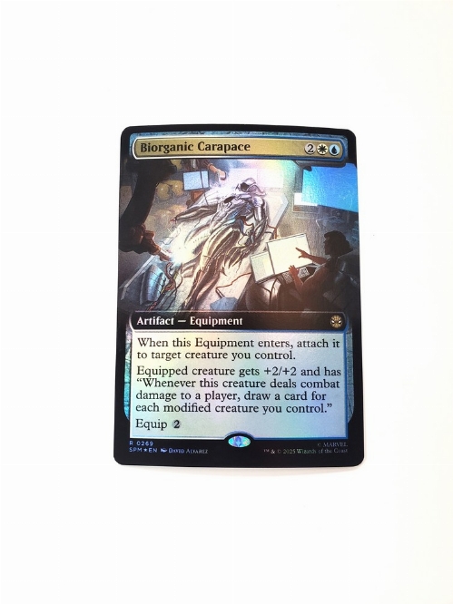 Biorganic Carapace (Extended Art) (Foil)