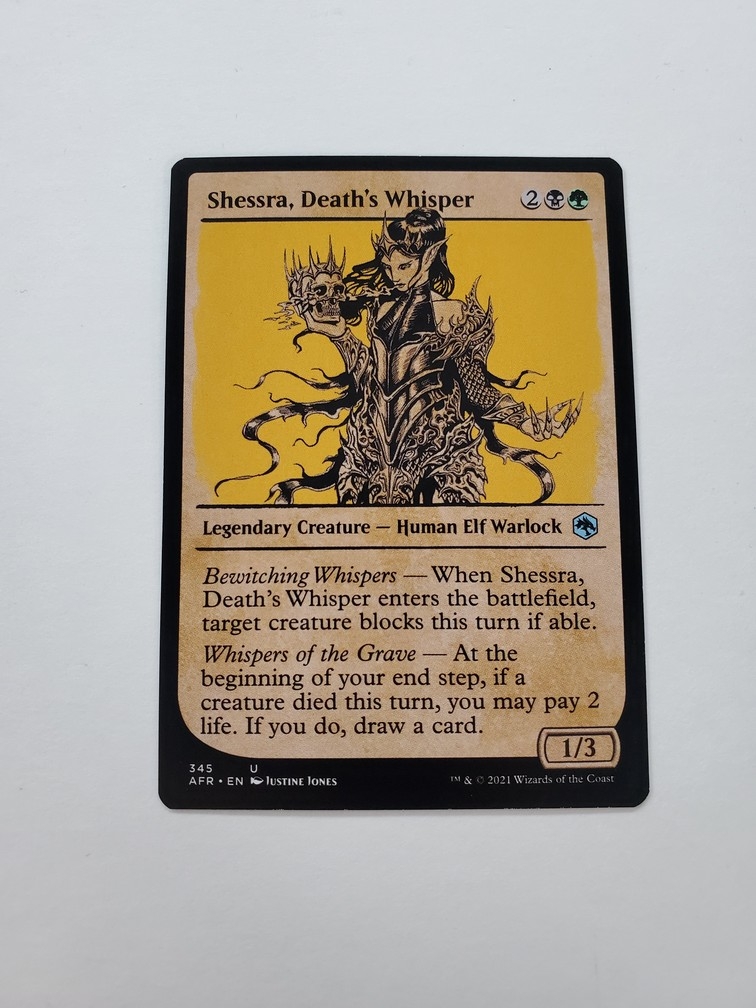 Shessra, Death's Whisper (Showcase)