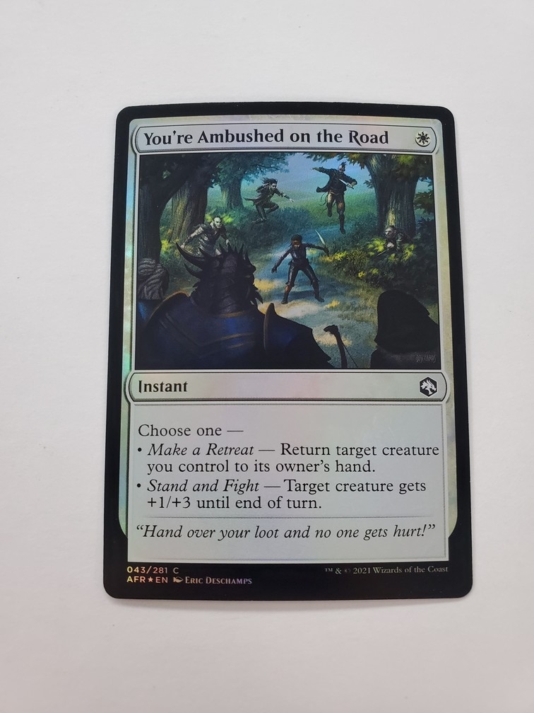 You're Ambushed on the Road (Foil)