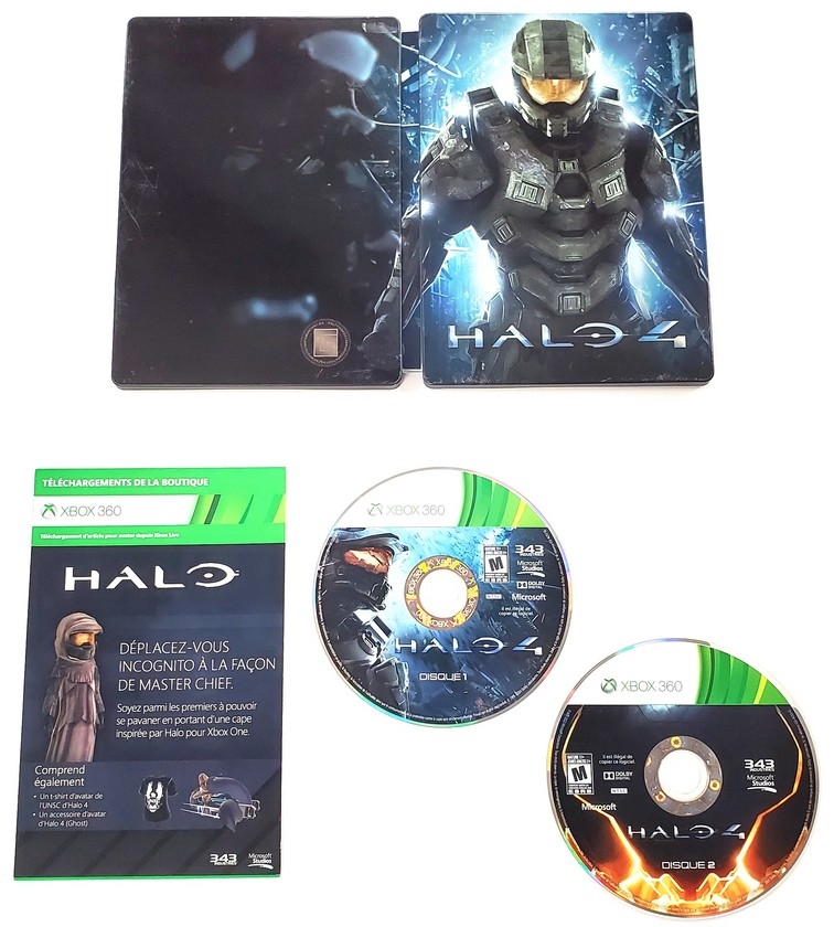 Halo 4 (Future Shop Exclusive Steelbook Edition) (CIB)