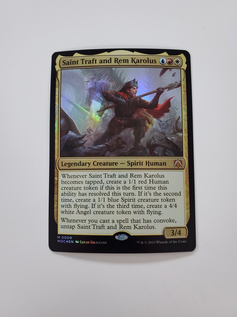 Saint Traft and Rem Karolus (Foil)