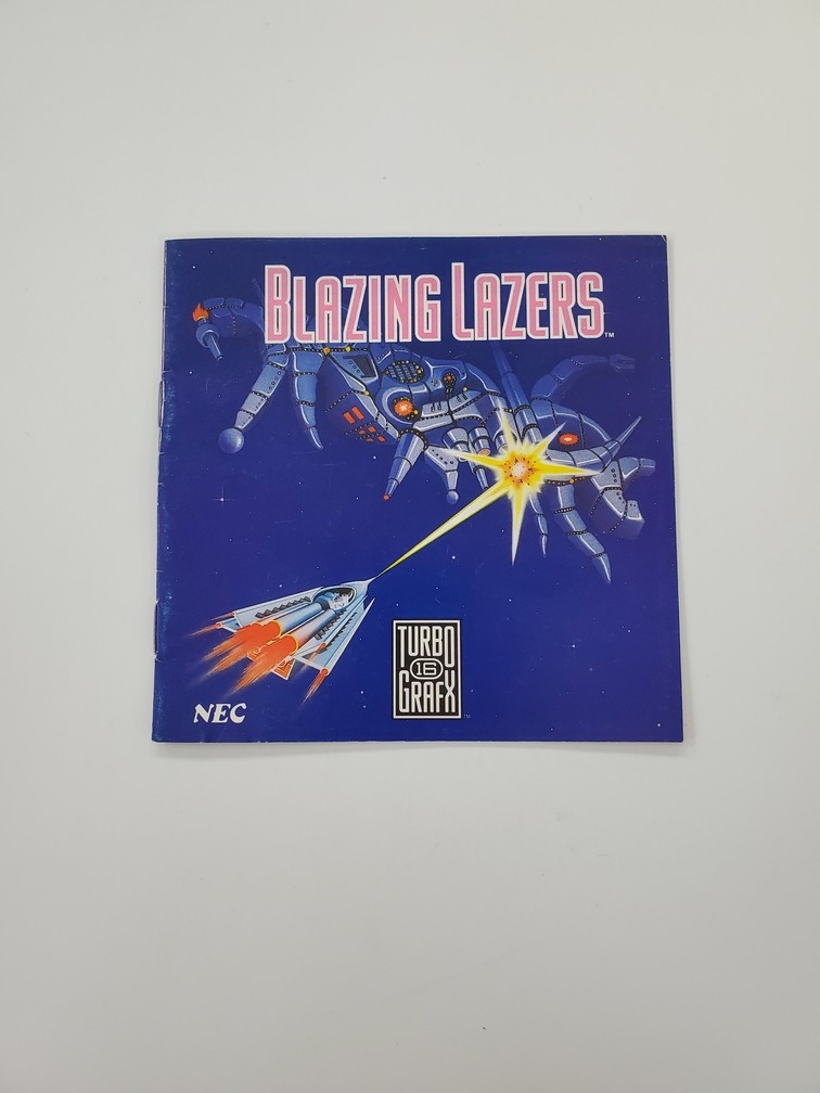 Blazing Lazers (I)
