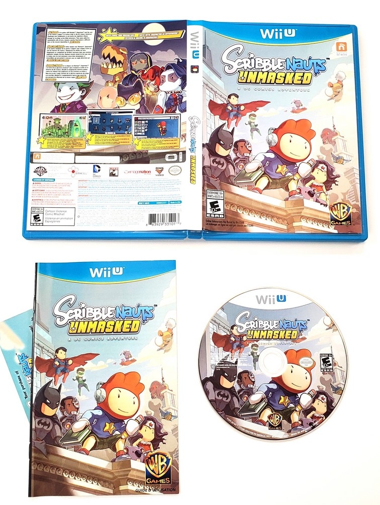 Scribblenauts: Unmasked - A DC Comics Adventure (CIB)