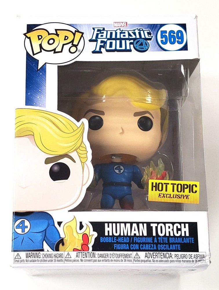 Human Torch (Hot Topic Exclusive) #569 (NEW)
