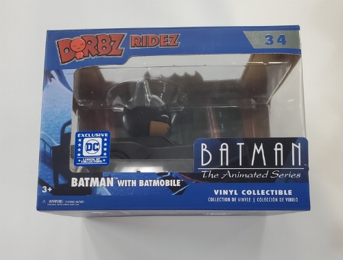 Batman with Batmobile (Dirbz Ridez) #34 (NEW)